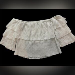 Off Shoulder Charlotte Russe White Top